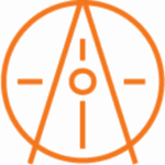 logo minimaliste orange