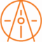logo minimaliste orange